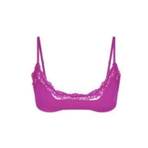 Skims Lollipop Fits Everybody Lace Scoop Bralette